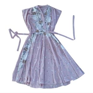 Romantic Dusty Rose Vintage Handmade Dress 6 🌹